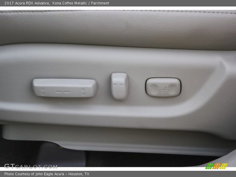 Kona Coffee Metallic / Parchment 2017 Acura RDX Advance