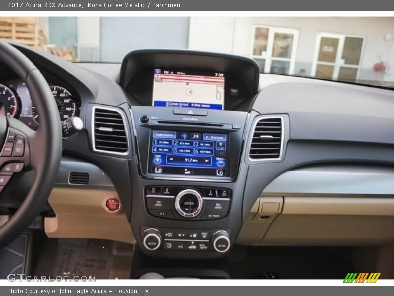 Kona Coffee Metallic / Parchment 2017 Acura RDX Advance