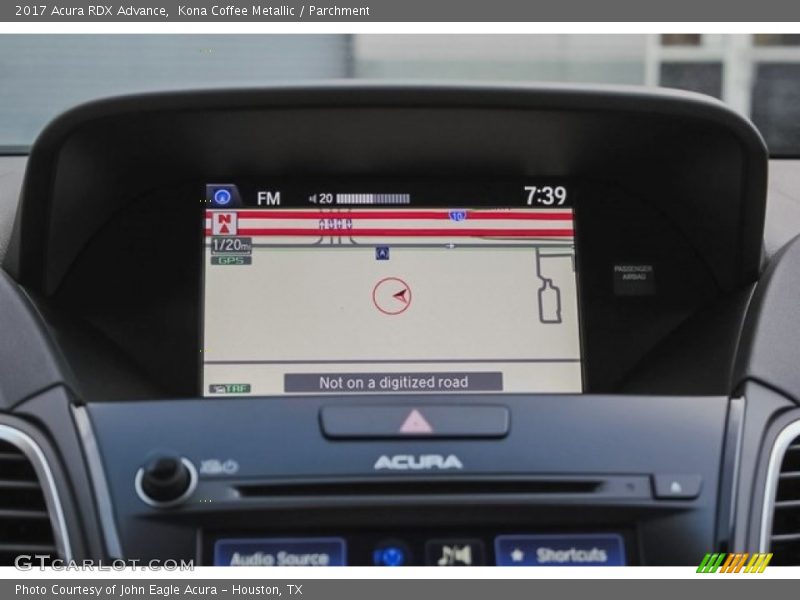 Kona Coffee Metallic / Parchment 2017 Acura RDX Advance