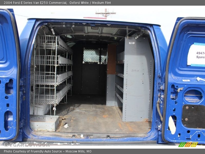 Oxford White / Medium Flint 2004 Ford E Series Van E250 Commercial