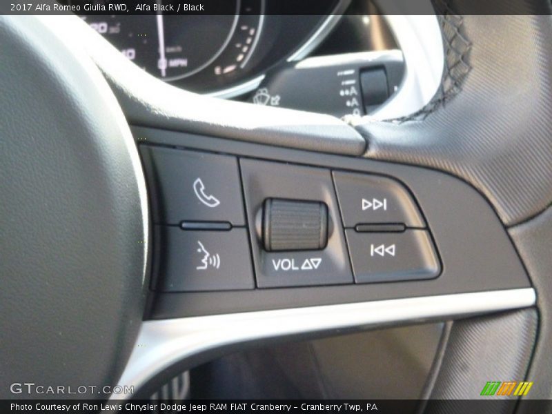 Alfa Black / Black 2017 Alfa Romeo Giulia RWD