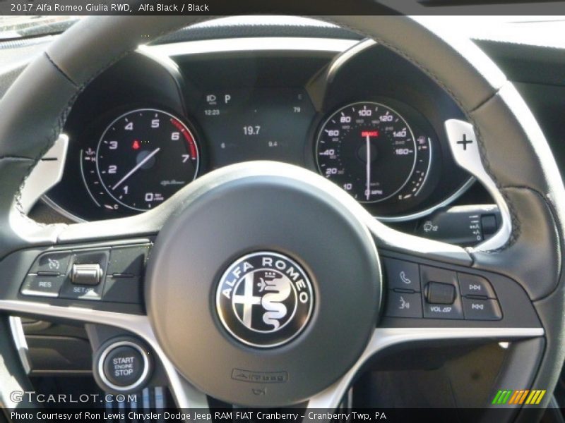 Alfa Black / Black 2017 Alfa Romeo Giulia RWD