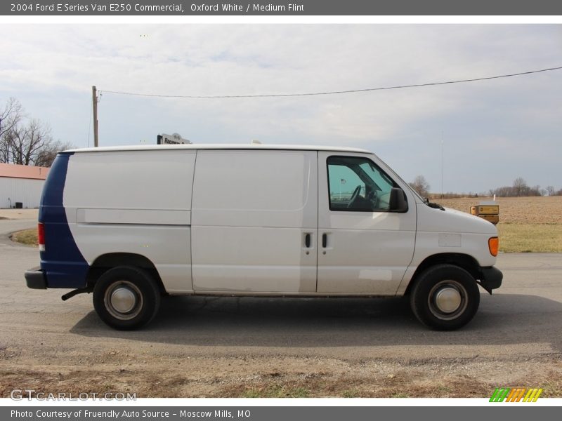 Oxford White / Medium Flint 2004 Ford E Series Van E250 Commercial