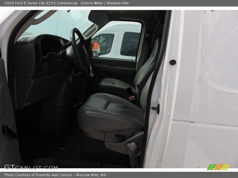 Oxford White / Medium Flint 2004 Ford E Series Van E250 Commercial