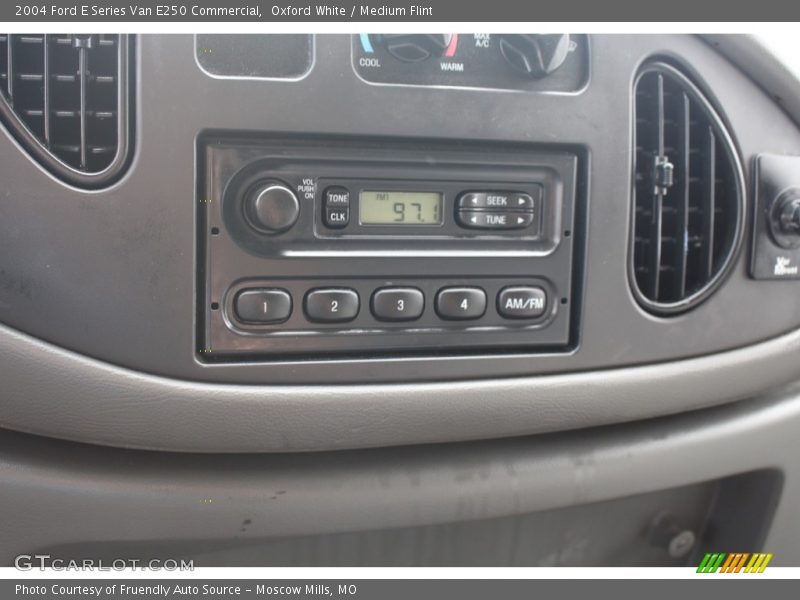 Oxford White / Medium Flint 2004 Ford E Series Van E250 Commercial