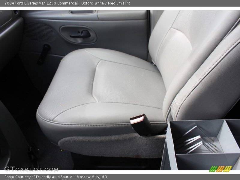 Oxford White / Medium Flint 2004 Ford E Series Van E250 Commercial