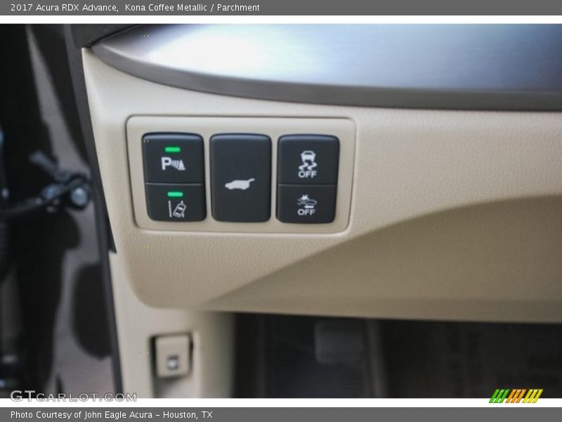 Kona Coffee Metallic / Parchment 2017 Acura RDX Advance