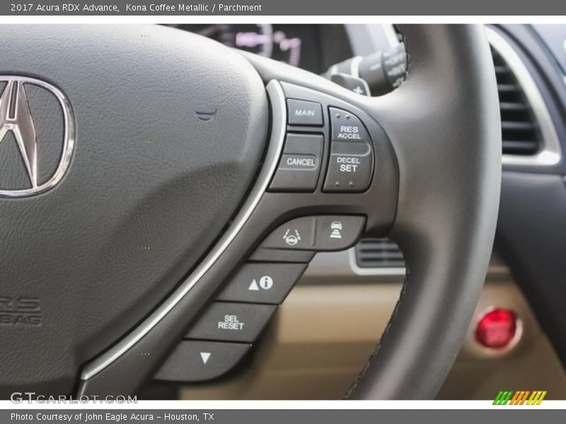 Kona Coffee Metallic / Parchment 2017 Acura RDX Advance