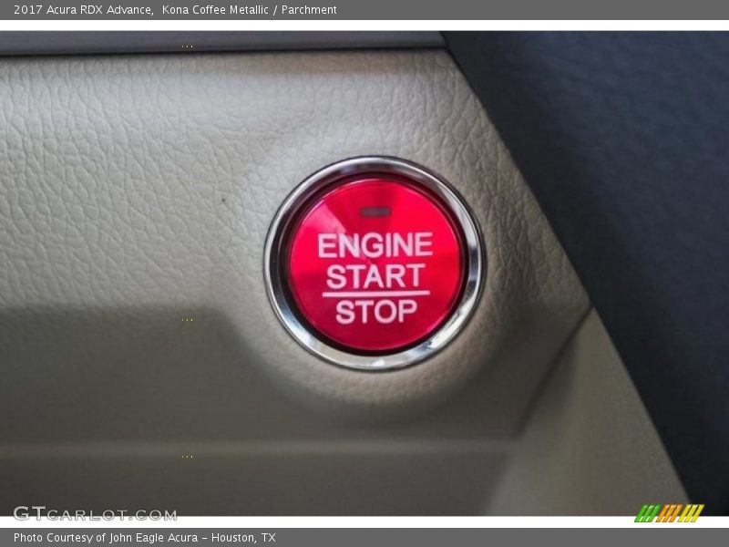 Kona Coffee Metallic / Parchment 2017 Acura RDX Advance