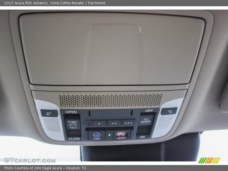 Kona Coffee Metallic / Parchment 2017 Acura RDX Advance