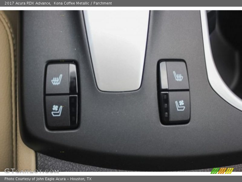 Kona Coffee Metallic / Parchment 2017 Acura RDX Advance