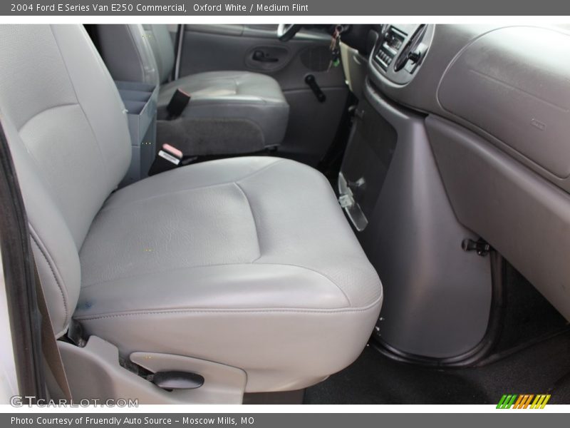 Oxford White / Medium Flint 2004 Ford E Series Van E250 Commercial