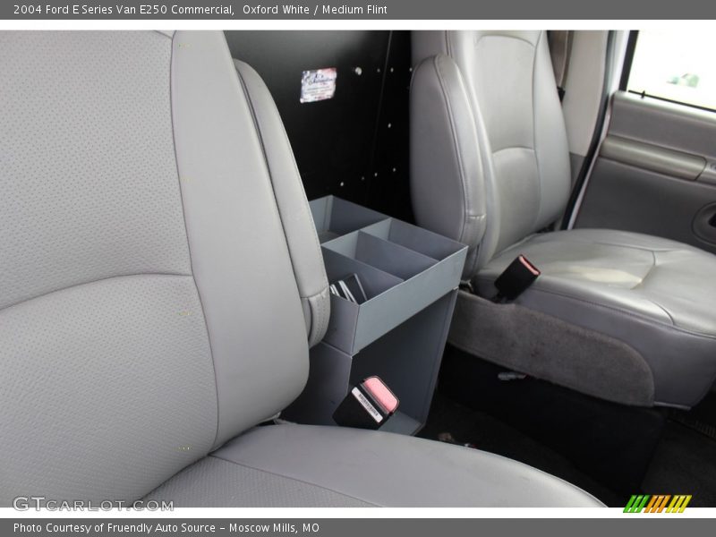 Oxford White / Medium Flint 2004 Ford E Series Van E250 Commercial