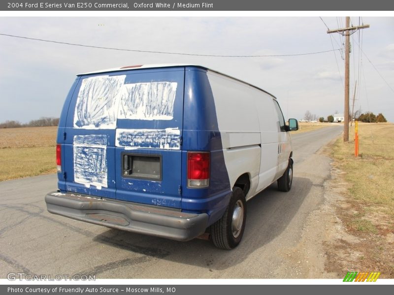 Oxford White / Medium Flint 2004 Ford E Series Van E250 Commercial