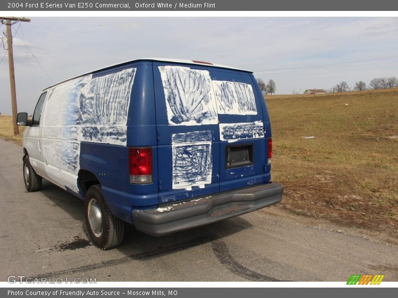 Oxford White / Medium Flint 2004 Ford E Series Van E250 Commercial