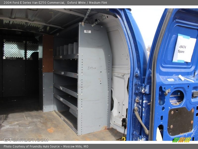 Oxford White / Medium Flint 2004 Ford E Series Van E250 Commercial