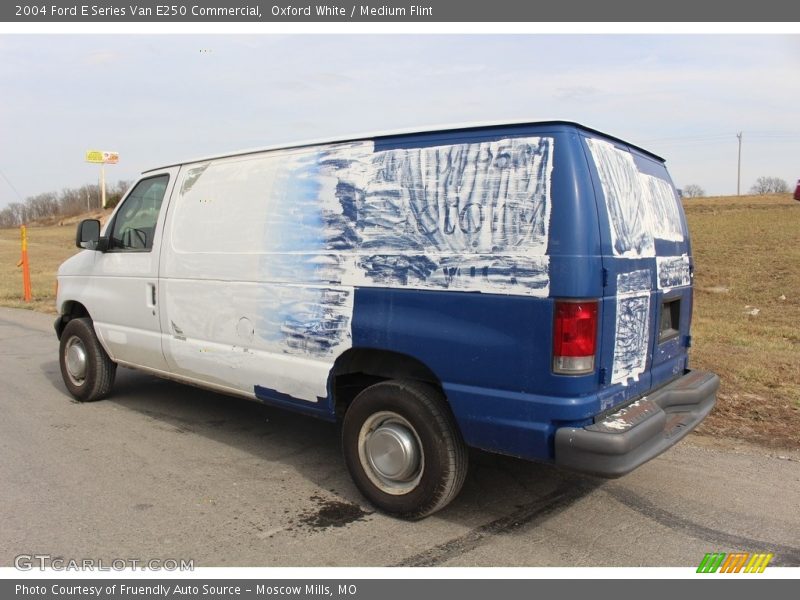 Oxford White / Medium Flint 2004 Ford E Series Van E250 Commercial