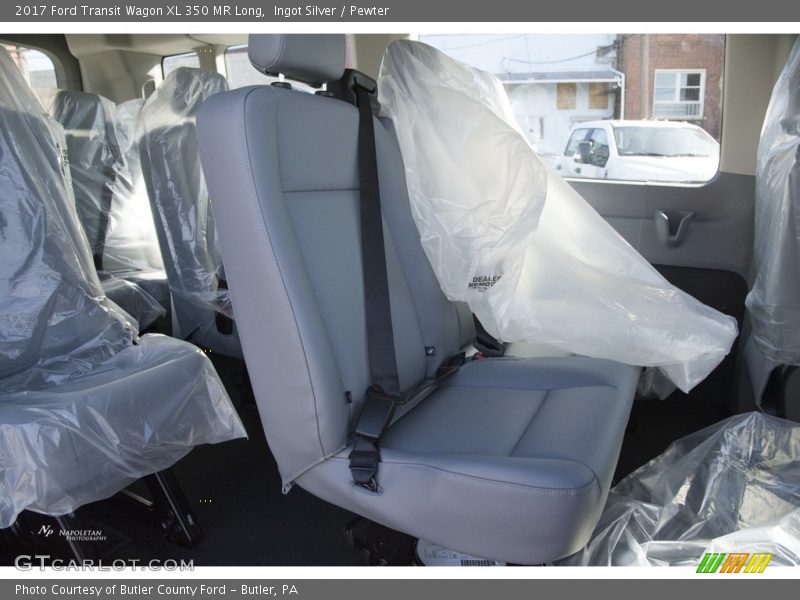 Ingot Silver / Pewter 2017 Ford Transit Wagon XL 350 MR Long