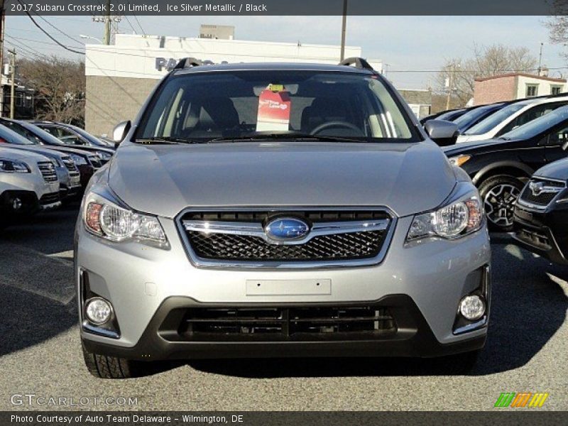 Ice Silver Metallic / Black 2017 Subaru Crosstrek 2.0i Limited