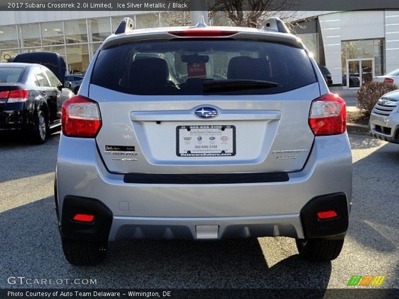 Ice Silver Metallic / Black 2017 Subaru Crosstrek 2.0i Limited