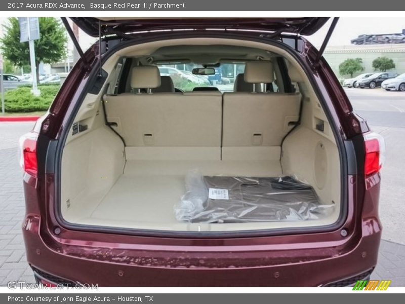 Basque Red Pearl II / Parchment 2017 Acura RDX Advance