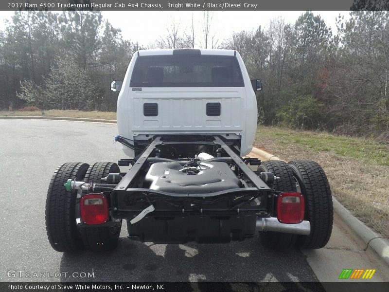 Bright White / Black/Diesel Gray 2017 Ram 4500 Tradesman Regular Cab 4x4 Chassis