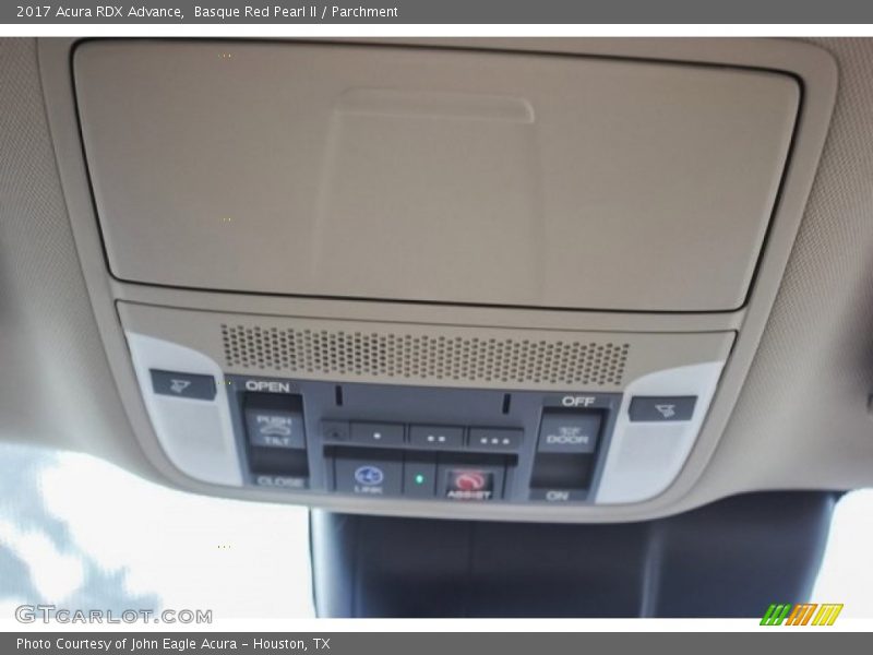 Basque Red Pearl II / Parchment 2017 Acura RDX Advance