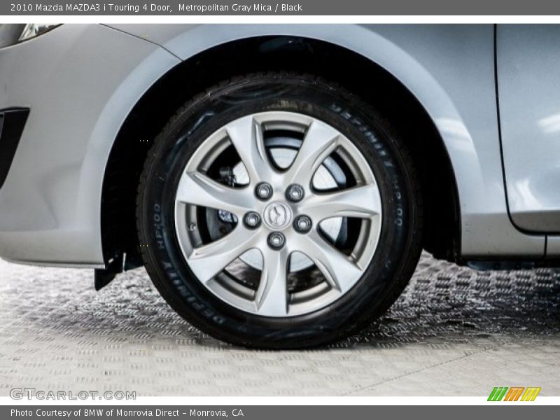 Metropolitan Gray Mica / Black 2010 Mazda MAZDA3 i Touring 4 Door