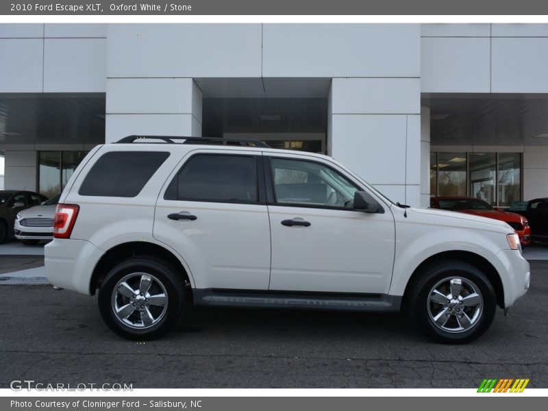 Oxford White / Stone 2010 Ford Escape XLT