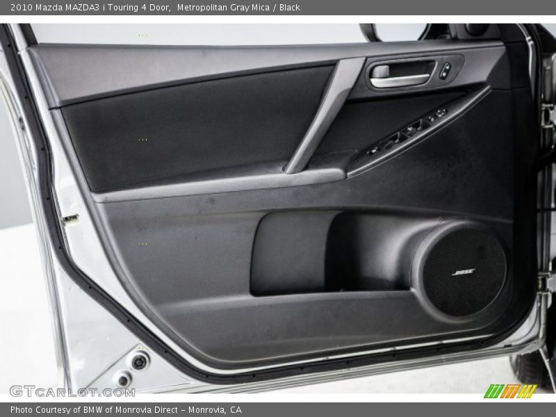 Metropolitan Gray Mica / Black 2010 Mazda MAZDA3 i Touring 4 Door