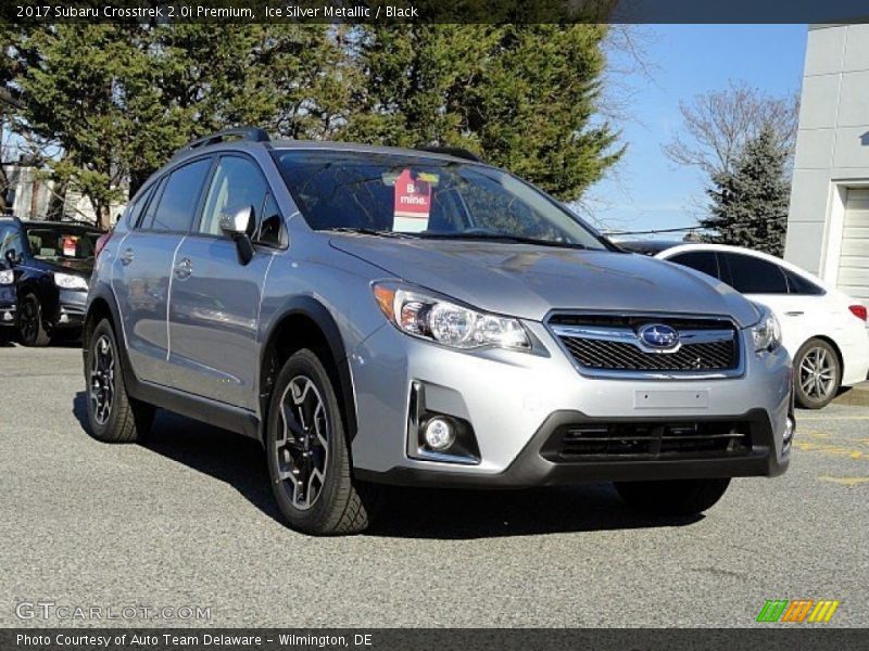 Ice Silver Metallic / Black 2017 Subaru Crosstrek 2.0i Premium