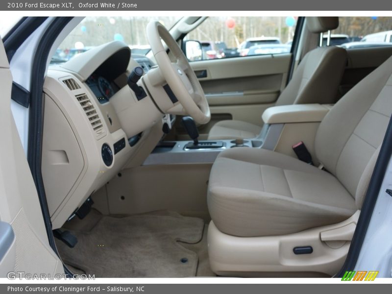 Oxford White / Stone 2010 Ford Escape XLT