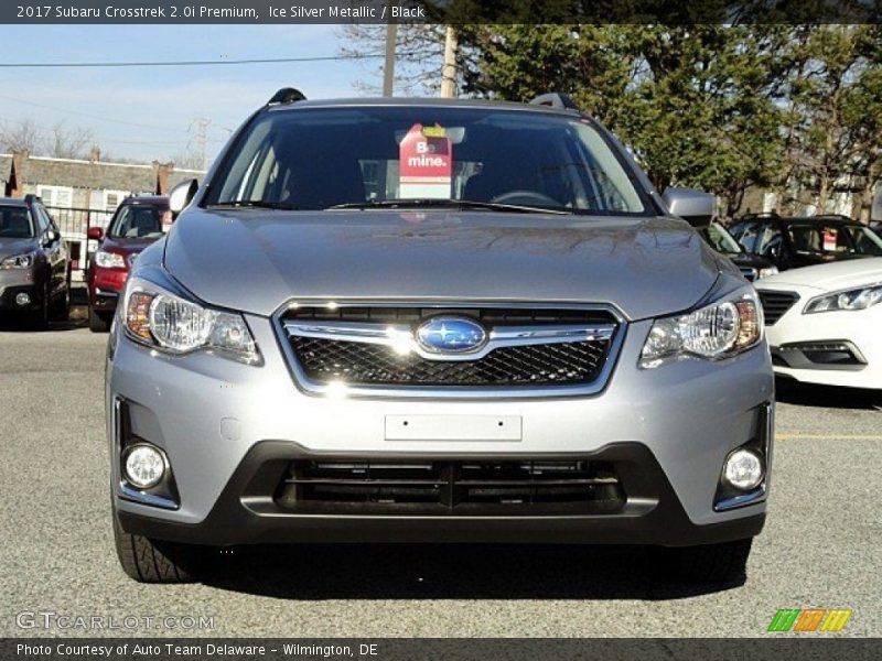Ice Silver Metallic / Black 2017 Subaru Crosstrek 2.0i Premium
