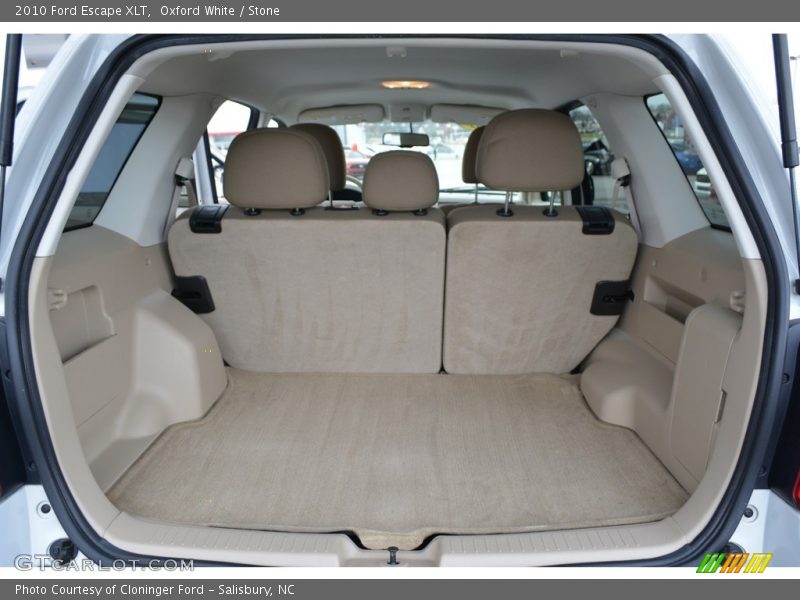 Oxford White / Stone 2010 Ford Escape XLT