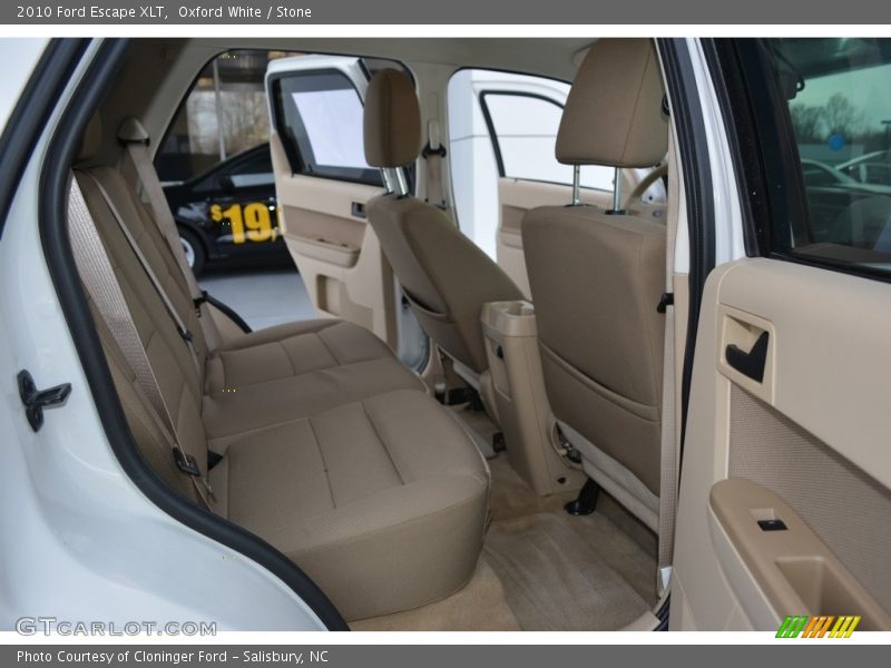 Oxford White / Stone 2010 Ford Escape XLT