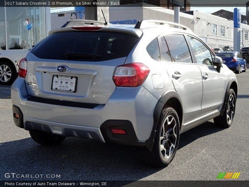 Ice Silver Metallic / Black 2017 Subaru Crosstrek 2.0i Premium