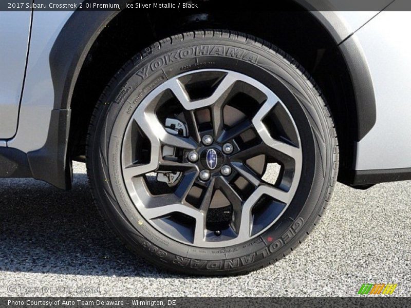 Ice Silver Metallic / Black 2017 Subaru Crosstrek 2.0i Premium