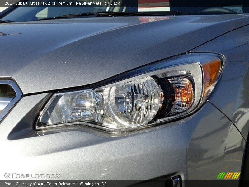 Ice Silver Metallic / Black 2017 Subaru Crosstrek 2.0i Premium