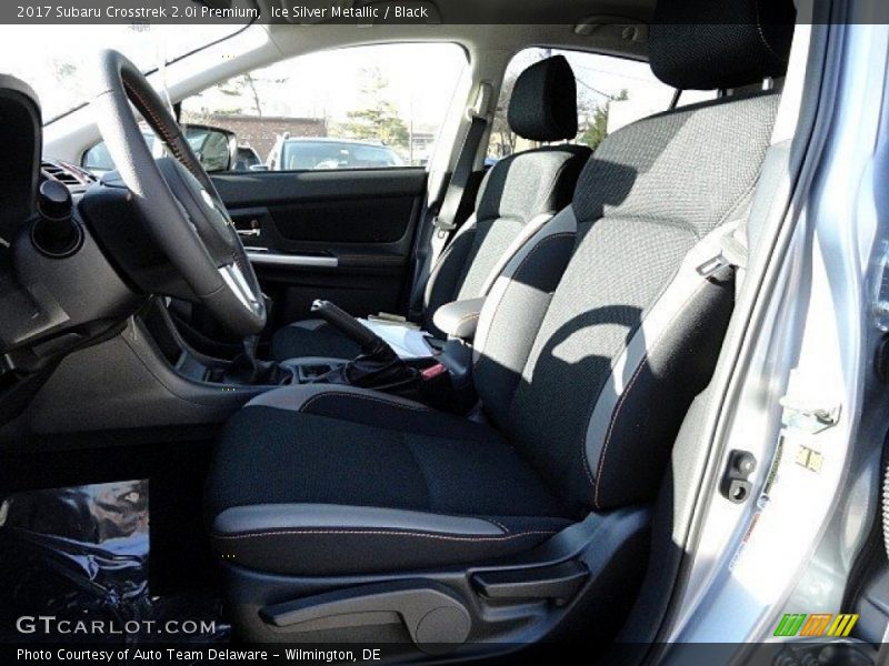 Ice Silver Metallic / Black 2017 Subaru Crosstrek 2.0i Premium