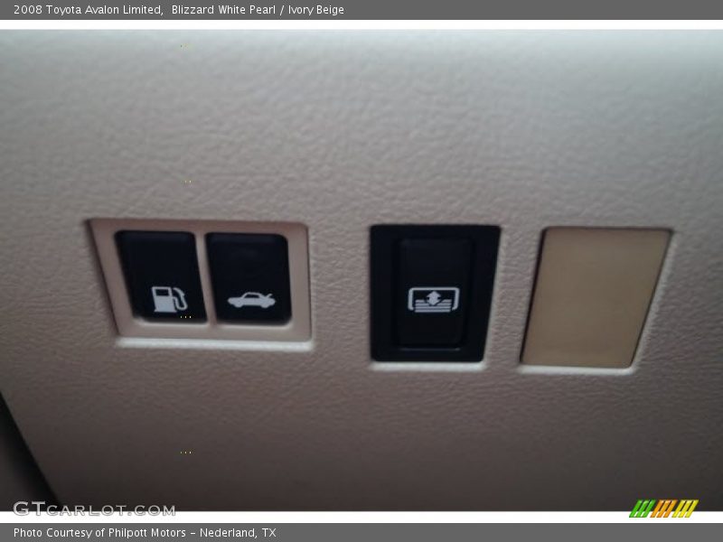 Blizzard White Pearl / Ivory Beige 2008 Toyota Avalon Limited