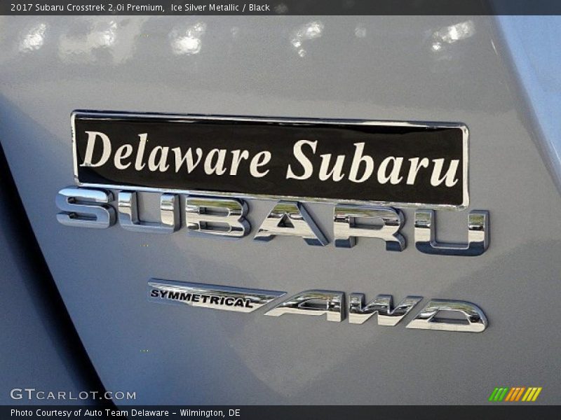 Ice Silver Metallic / Black 2017 Subaru Crosstrek 2.0i Premium