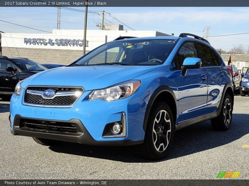 Hyper Blue / Black 2017 Subaru Crosstrek 2.0i Limited