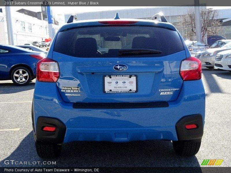 Hyper Blue / Black 2017 Subaru Crosstrek 2.0i Limited