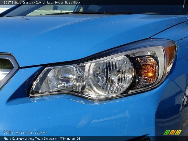 Hyper Blue / Black 2017 Subaru Crosstrek 2.0i Limited