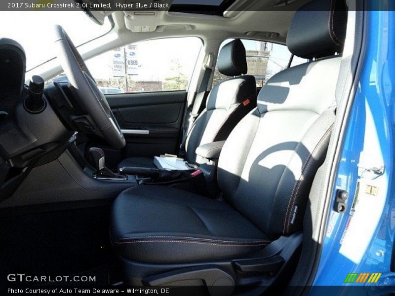 Hyper Blue / Black 2017 Subaru Crosstrek 2.0i Limited