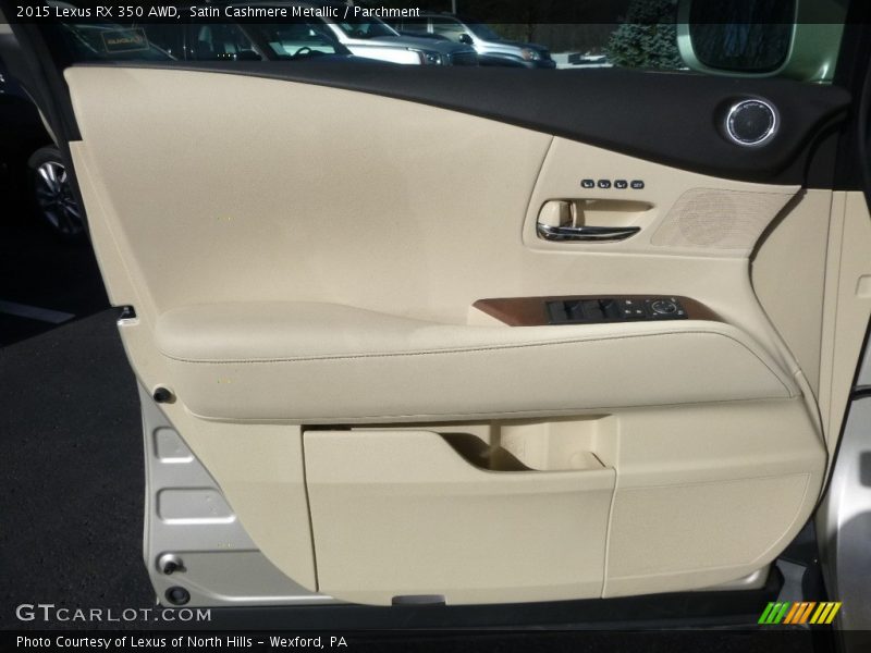 Satin Cashmere Metallic / Parchment 2015 Lexus RX 350 AWD