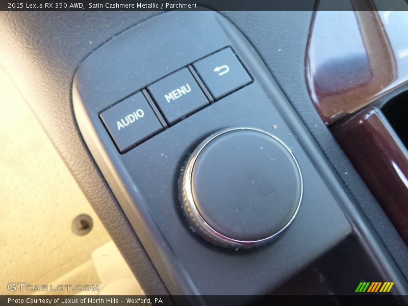 Satin Cashmere Metallic / Parchment 2015 Lexus RX 350 AWD