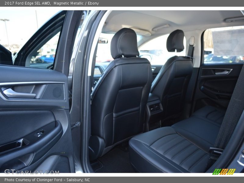Magnetic Metallic / Ebony 2017 Ford Edge SEL AWD