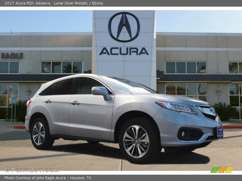 Lunar Silver Metallic / Ebony 2017 Acura RDX Advance