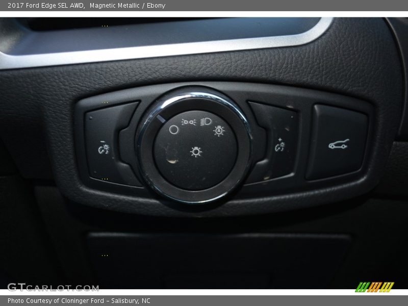 Magnetic Metallic / Ebony 2017 Ford Edge SEL AWD